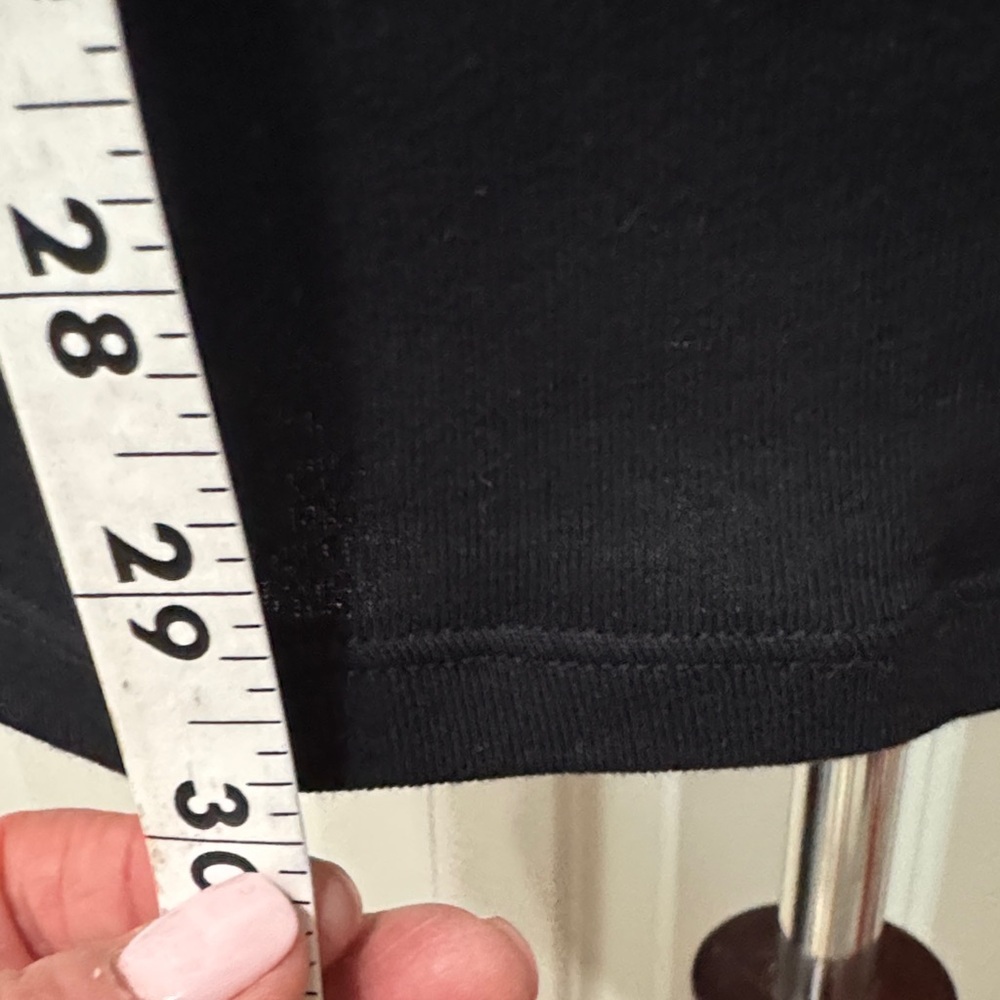 GAP Black V-Neck Women's Short Sleeved Top - Large Tall - Picture 5 of 8